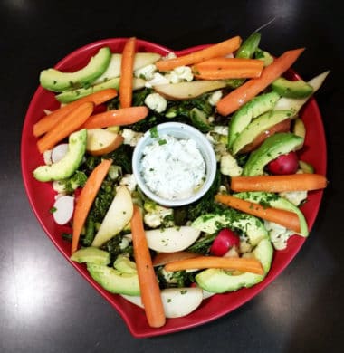 Raw and Charred Winter Crudités with Ranch Dressing Recipe - South Denver Cardiology