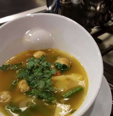 Comfort Anti-inflammatory soup recipe for hot bones & joints