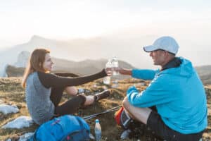hydrating at high altitude with a heart condition