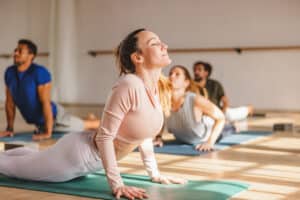 heart healthy yoga class